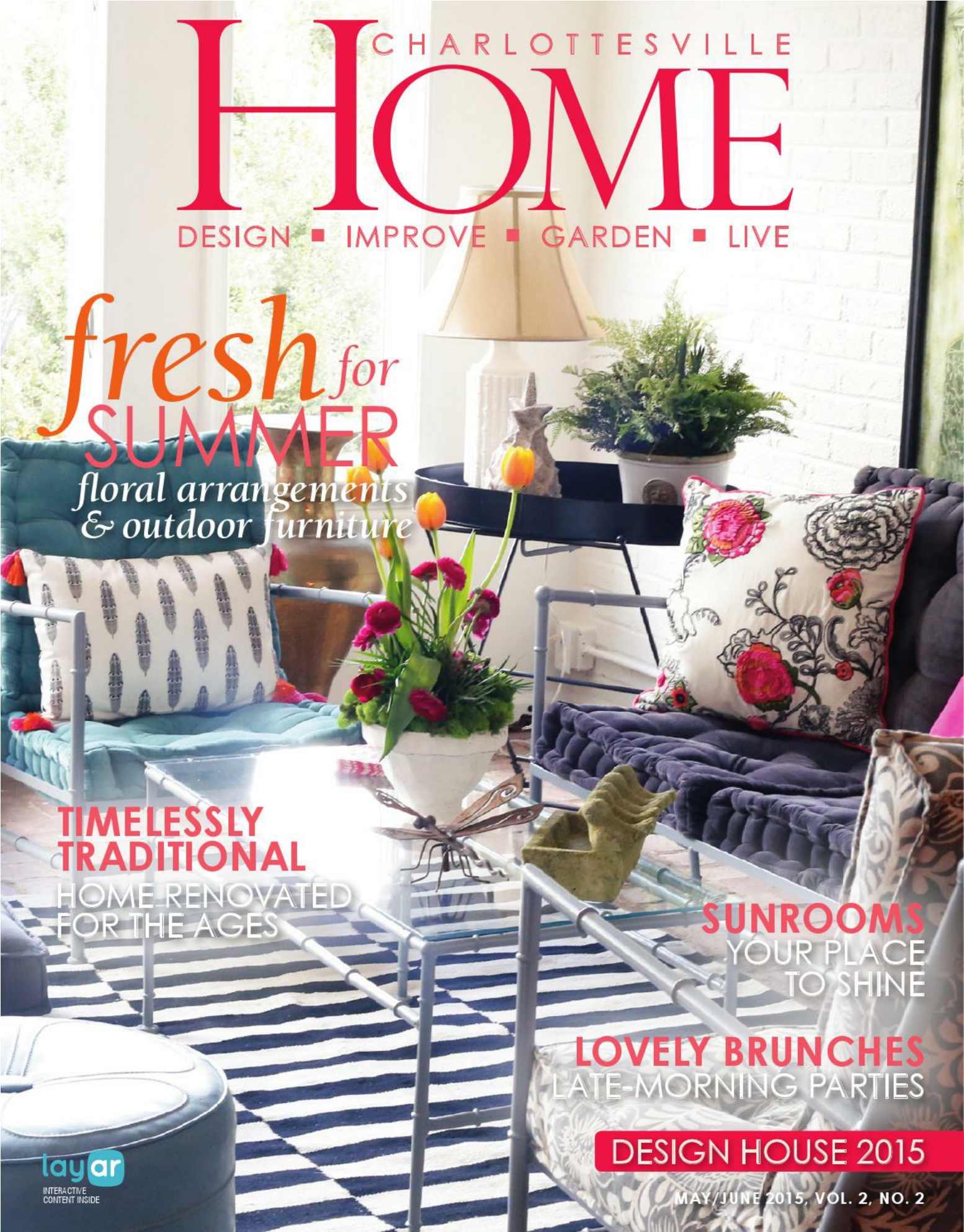 [해외잡지-2015] Charlottesville Home 2015-05-06