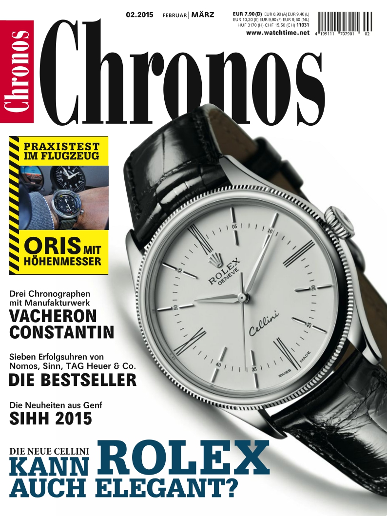 [해외잡지-2015] Chronos Uhrenmagazin No.02 2015-02-03