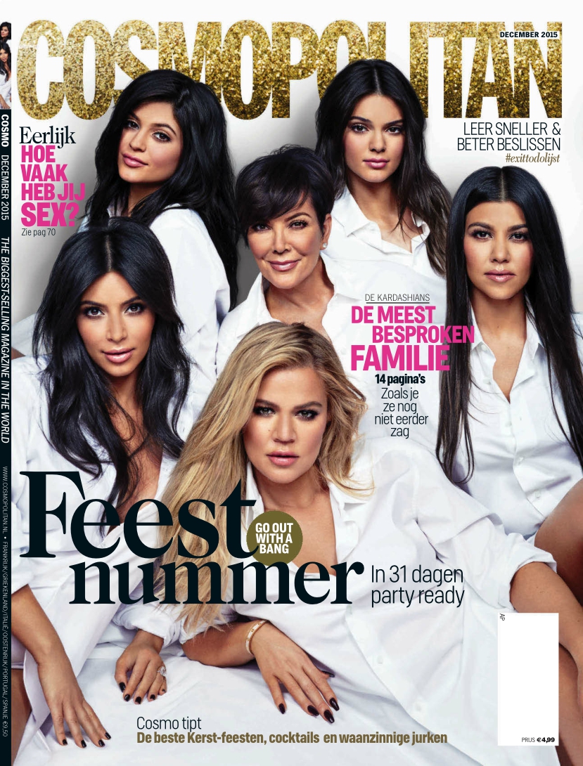 [해외잡지-2015] Cosmopolitan Nederland 2015-12