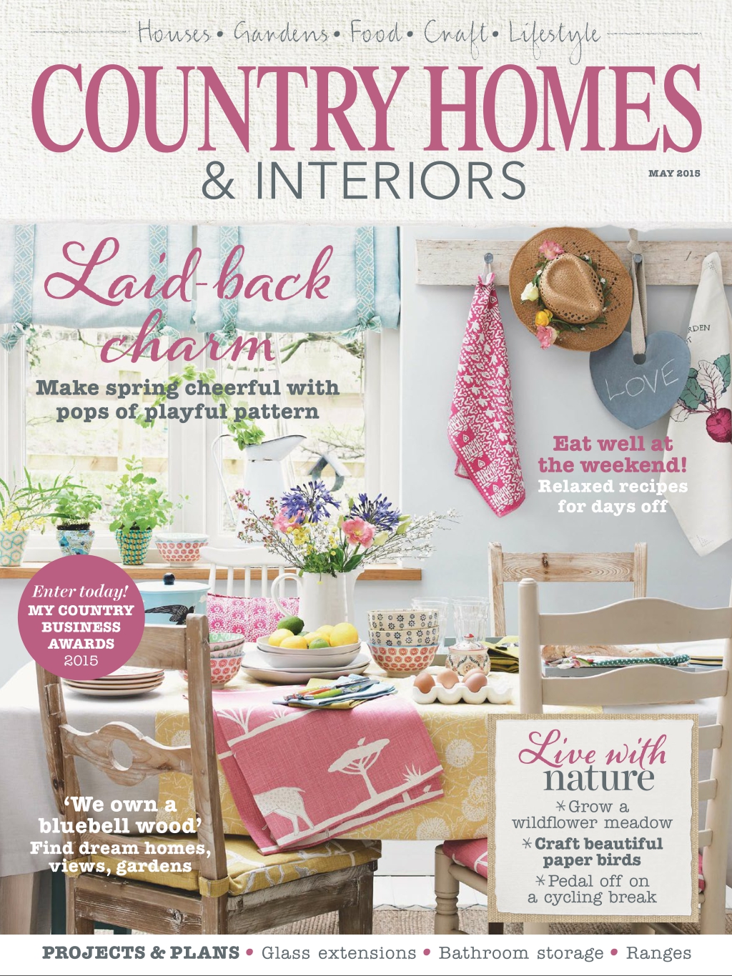 [해외잡지-2015] Country Homes Interiors 2015-05