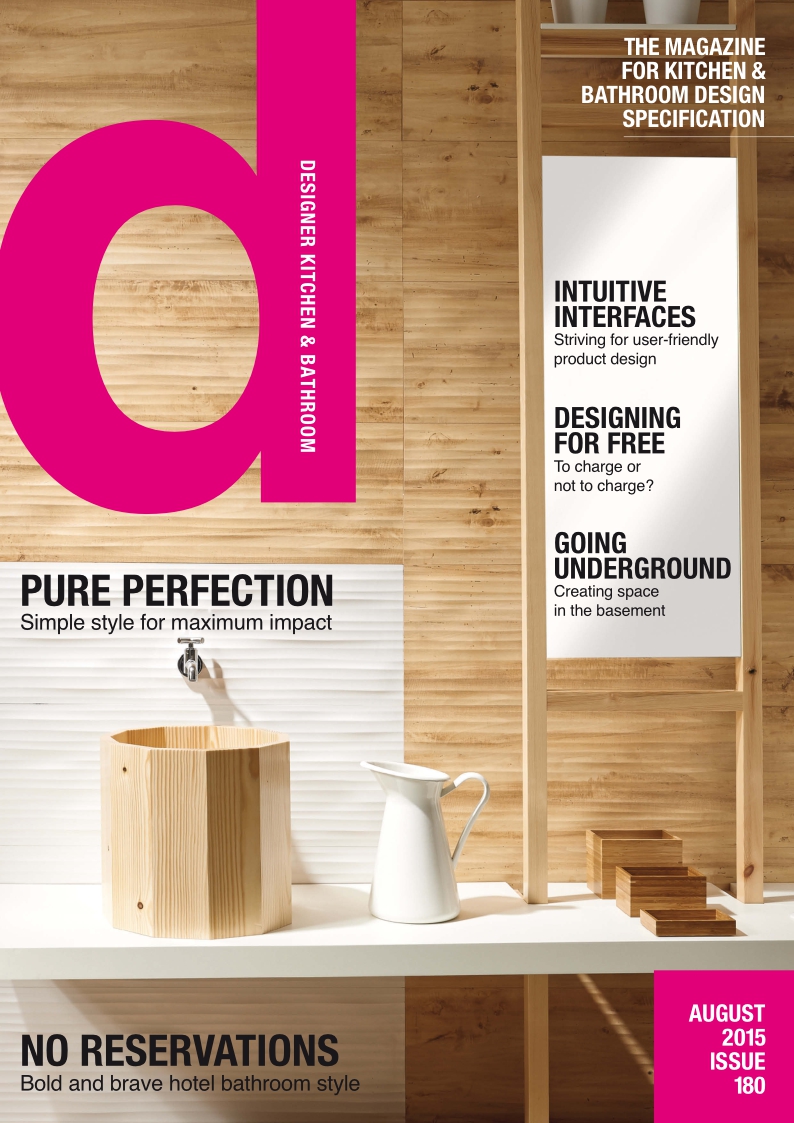 [해외잡지-2015] Designer Kitchen & Bathroom - August 2015