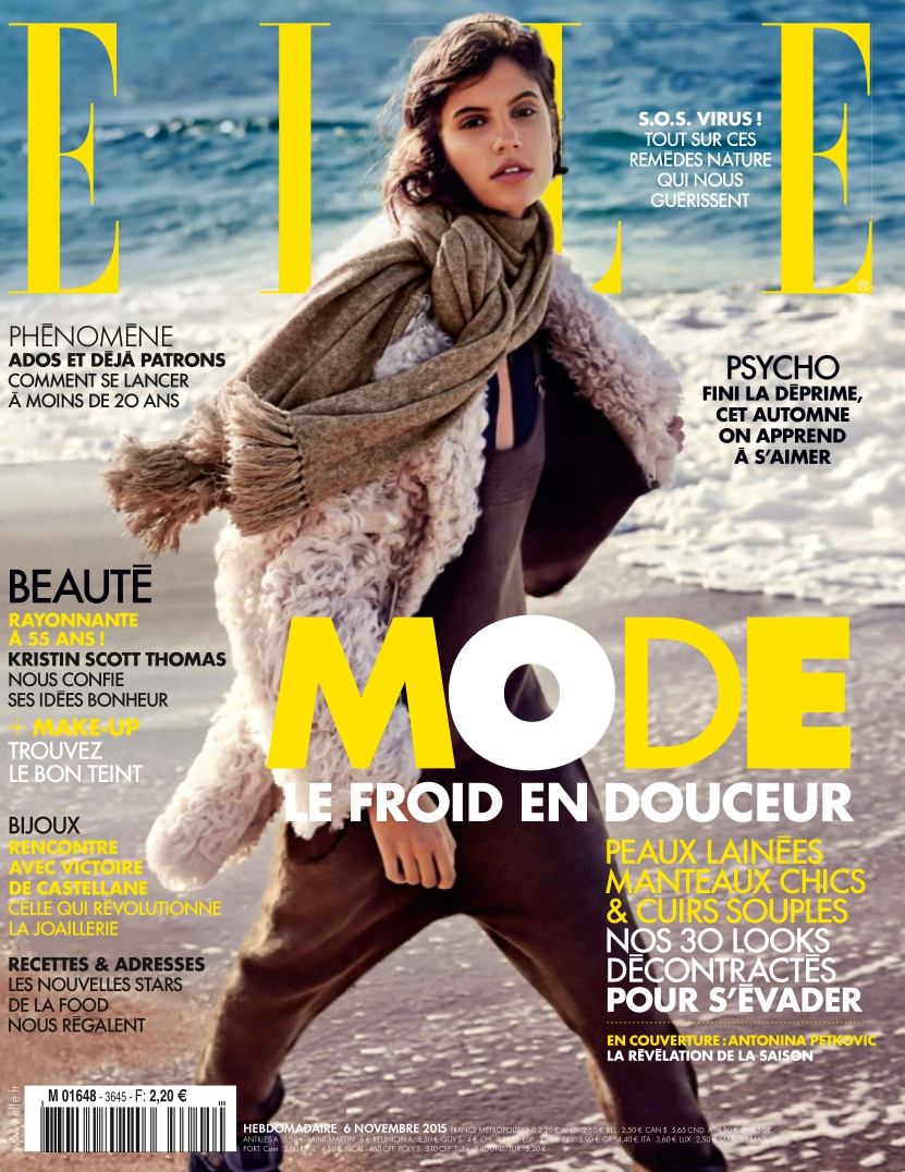 [해외잡지-2015] Elle France 6 Novembre 2015