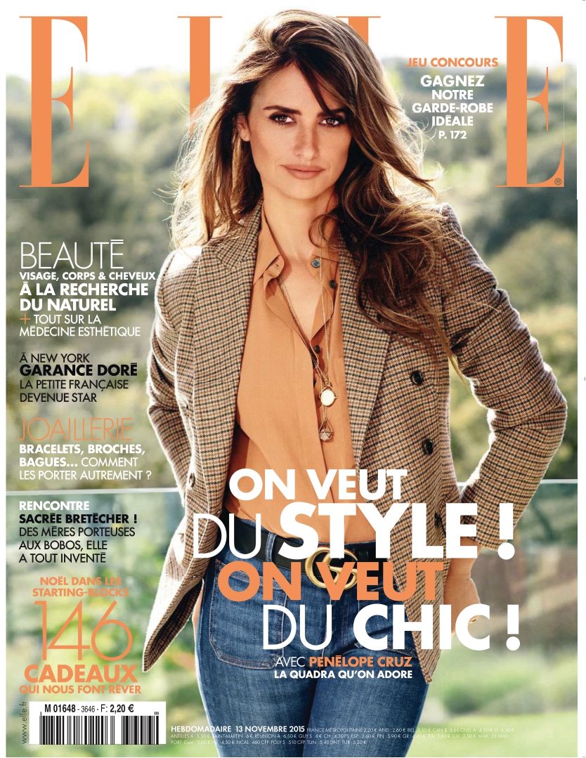 [해외잡지-2015] Elle France 13 Novembre 2015