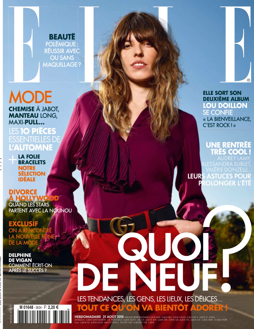 [해외잡지-2015] Elle France - 21 Au 27 Aout 2015