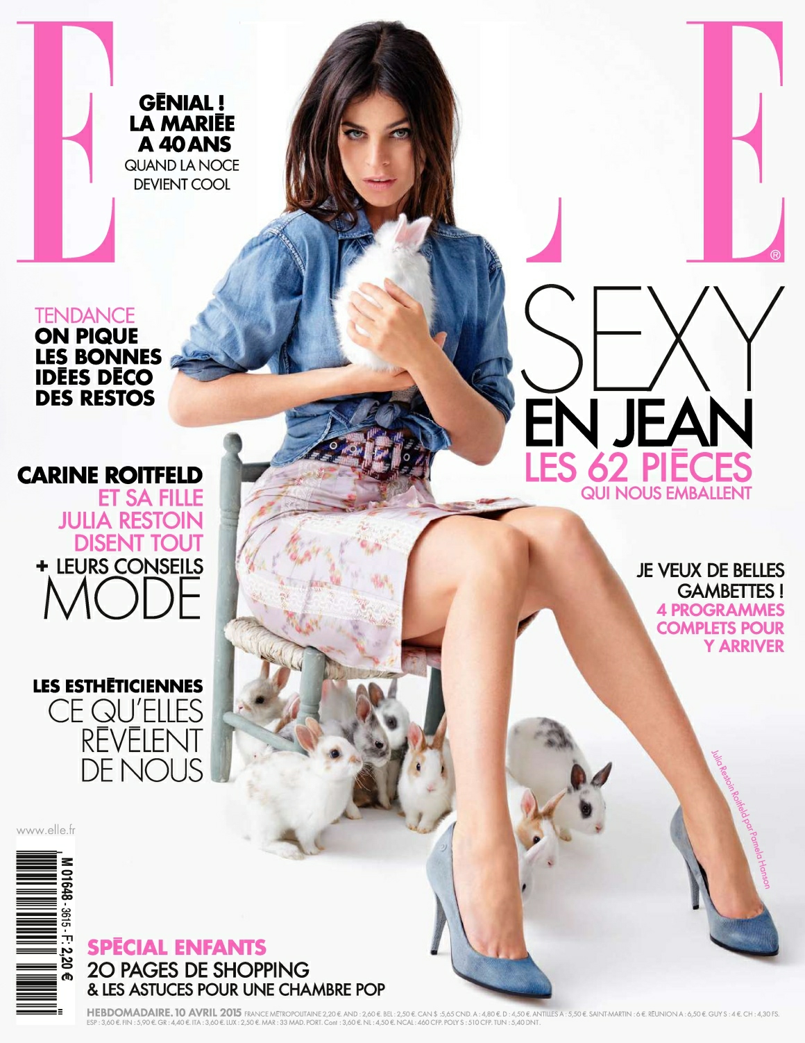 [해외잡지-2015] Elle France No.3615 10 Au 16 Avril 2015