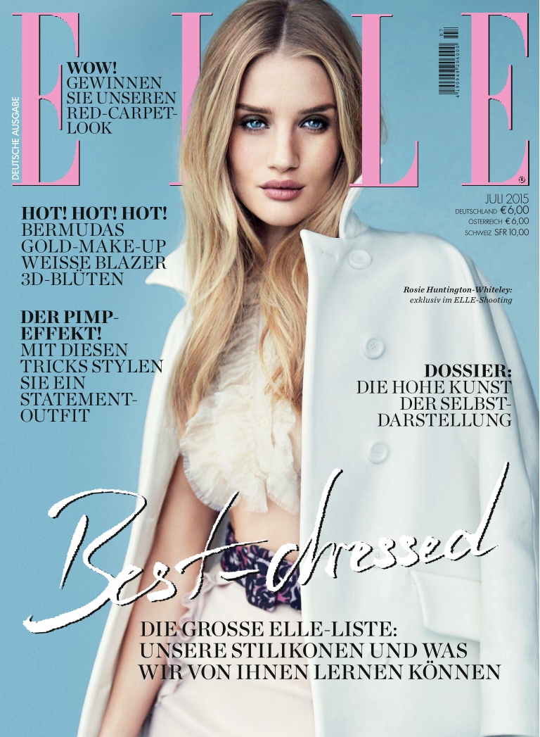 [해외잡지-2015] Elle Germany 2015-07