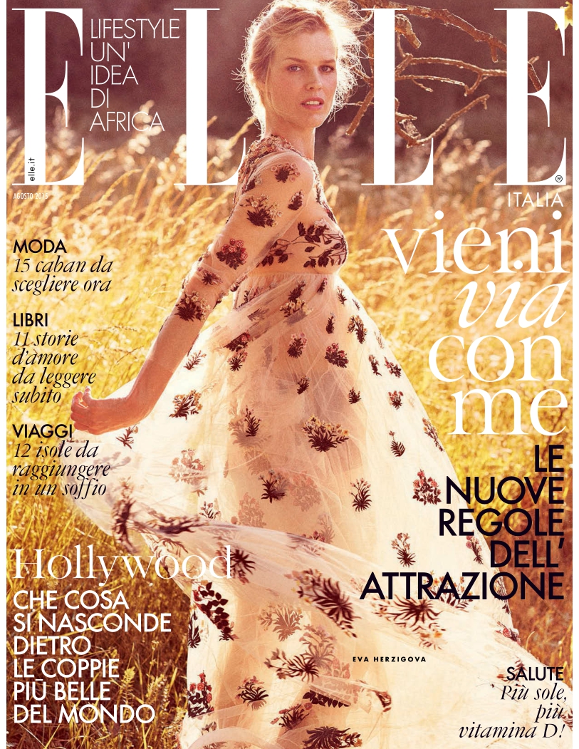 [해외잡지-2015] Elle Italia 2015-08