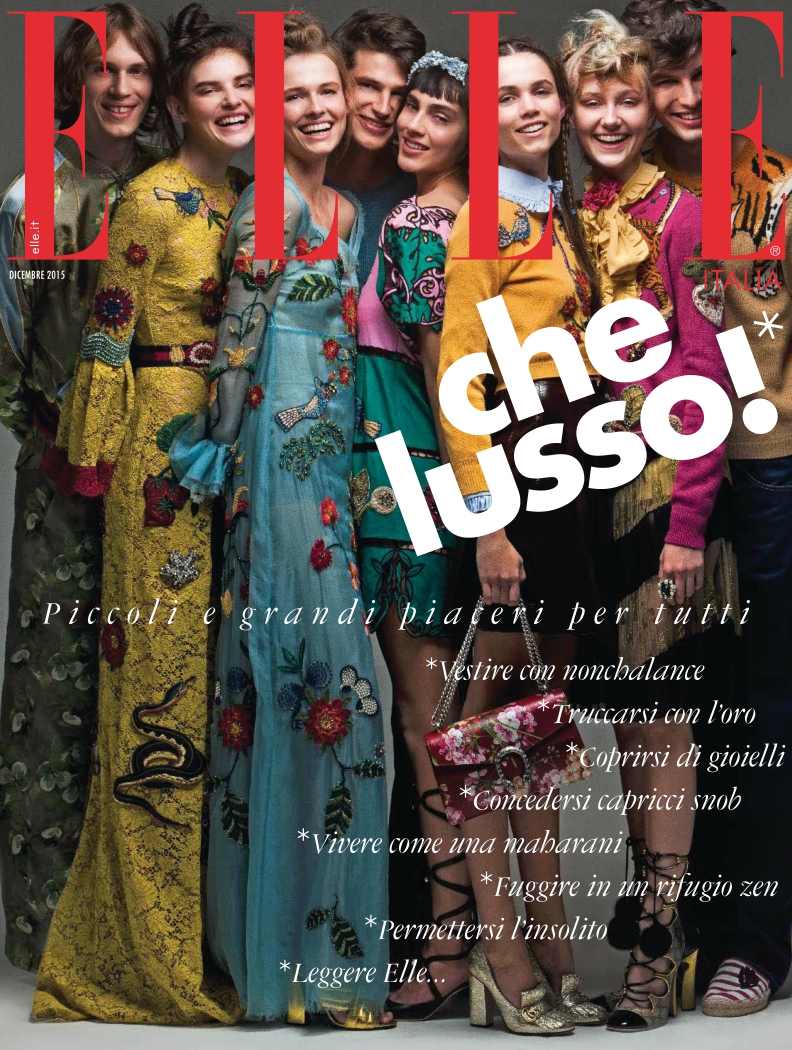 [해외잡지-2015] Elle Italia 2015-12