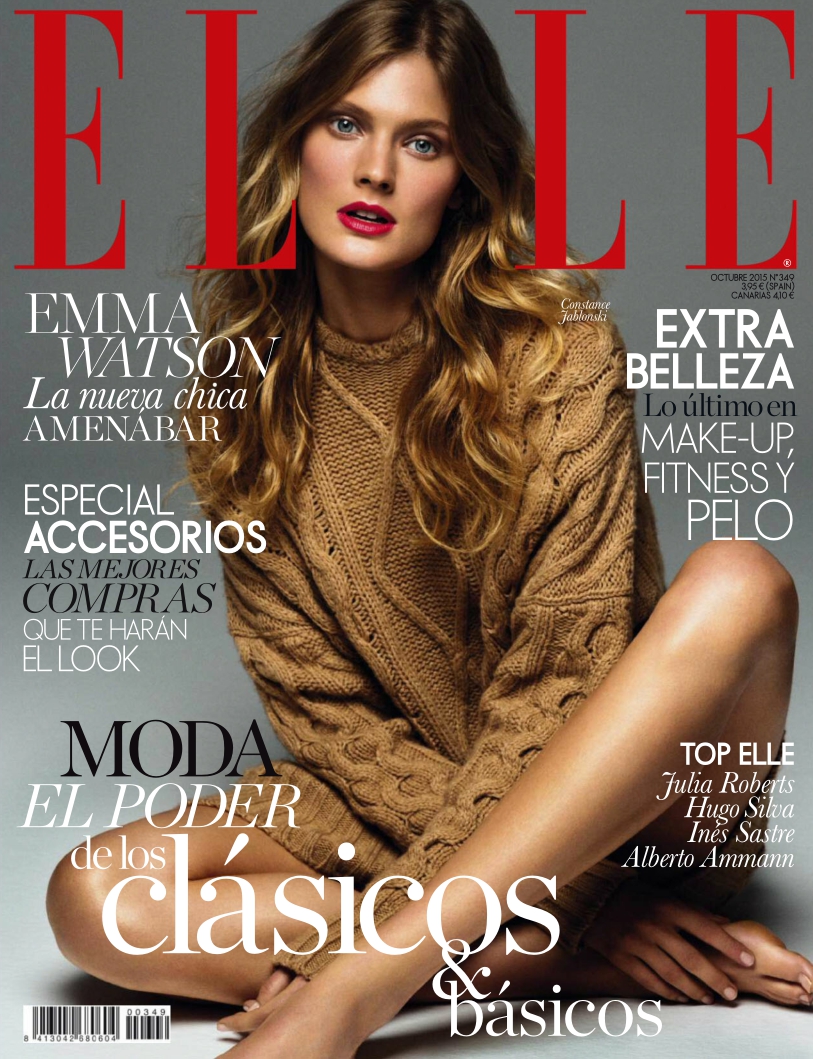 [해외잡지-2015] Elle Spain 2015-10