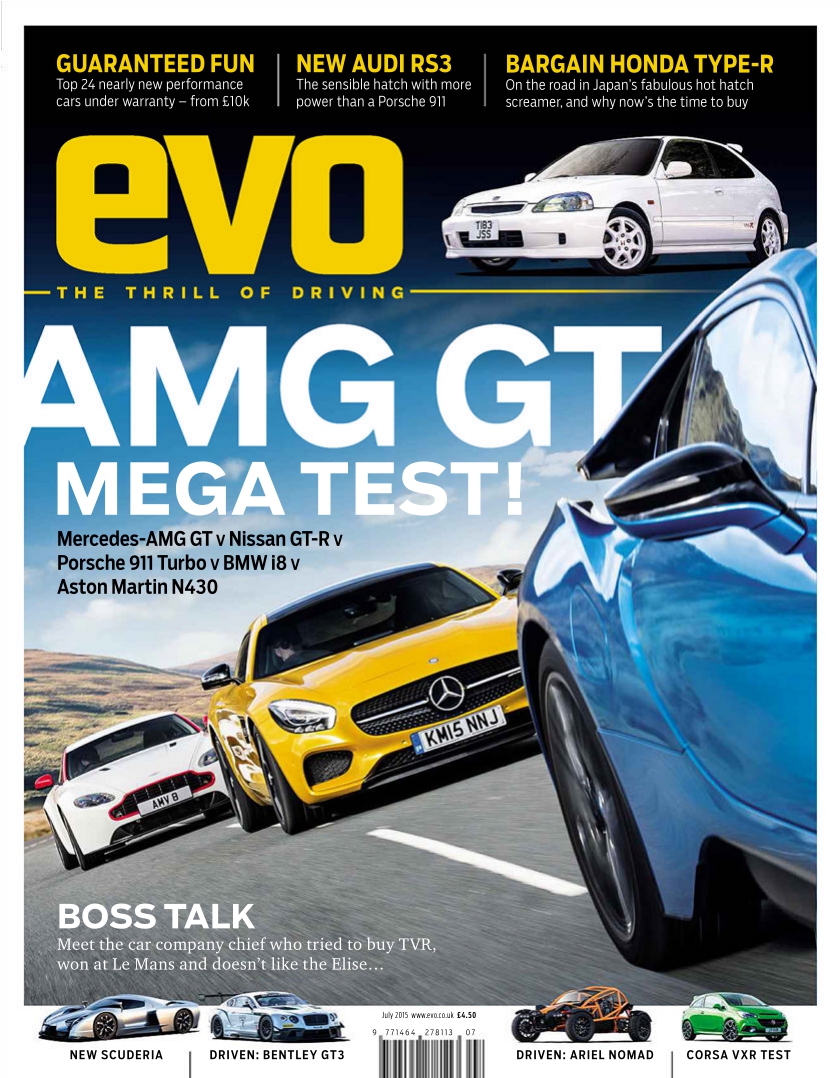 [해외잡지-2015] Evo Uk - July 2015