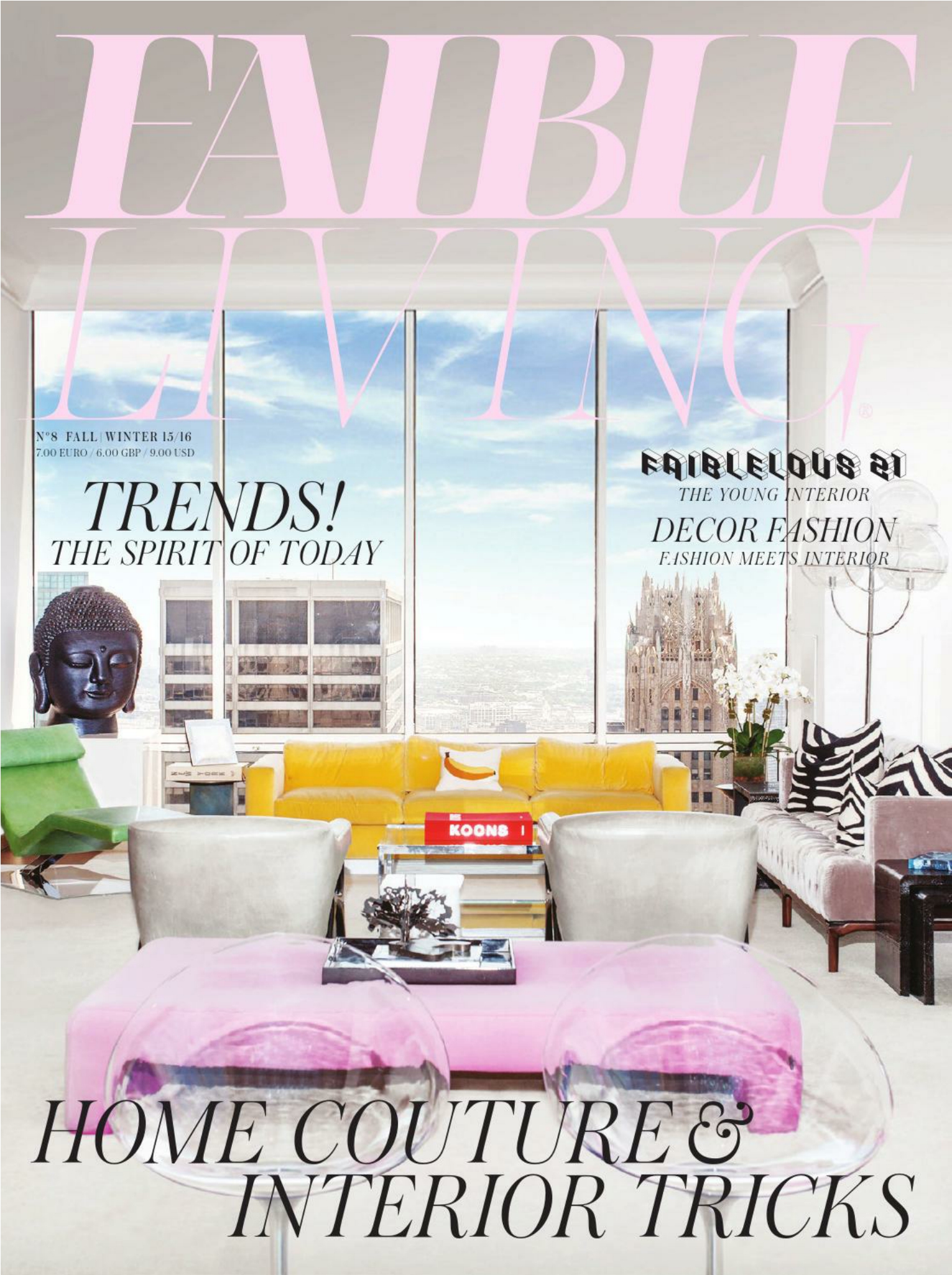 [해외잡지-2015] Faible Living Magazine - Fall-Winter 2015-2016