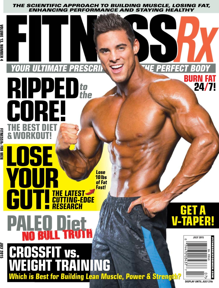 [해외잡지-2015] Fitnessrx For Men 2015-07