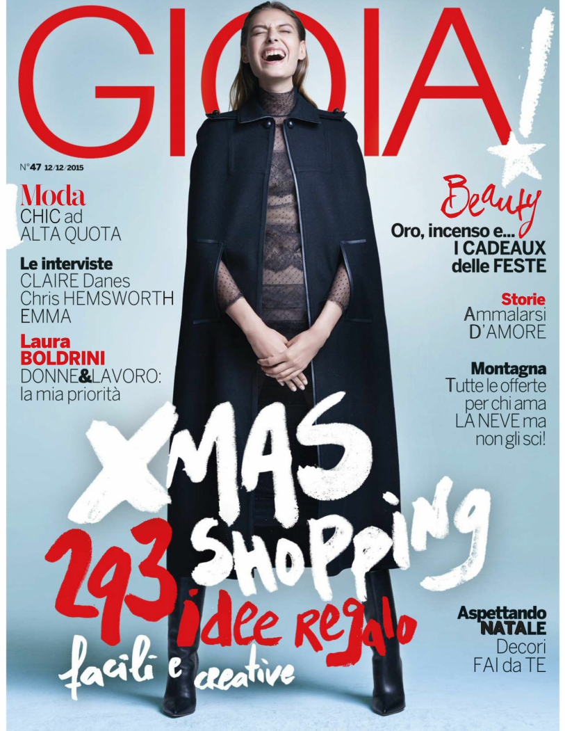 [해외잡지-2015] Gioia 12 Dicembre 2015
