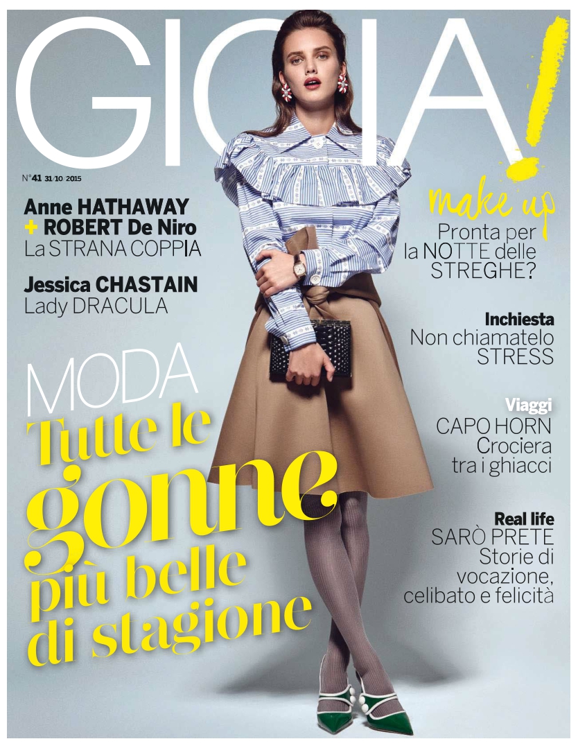 [해외잡지-2015] Gioia 31 Ottobre 2015