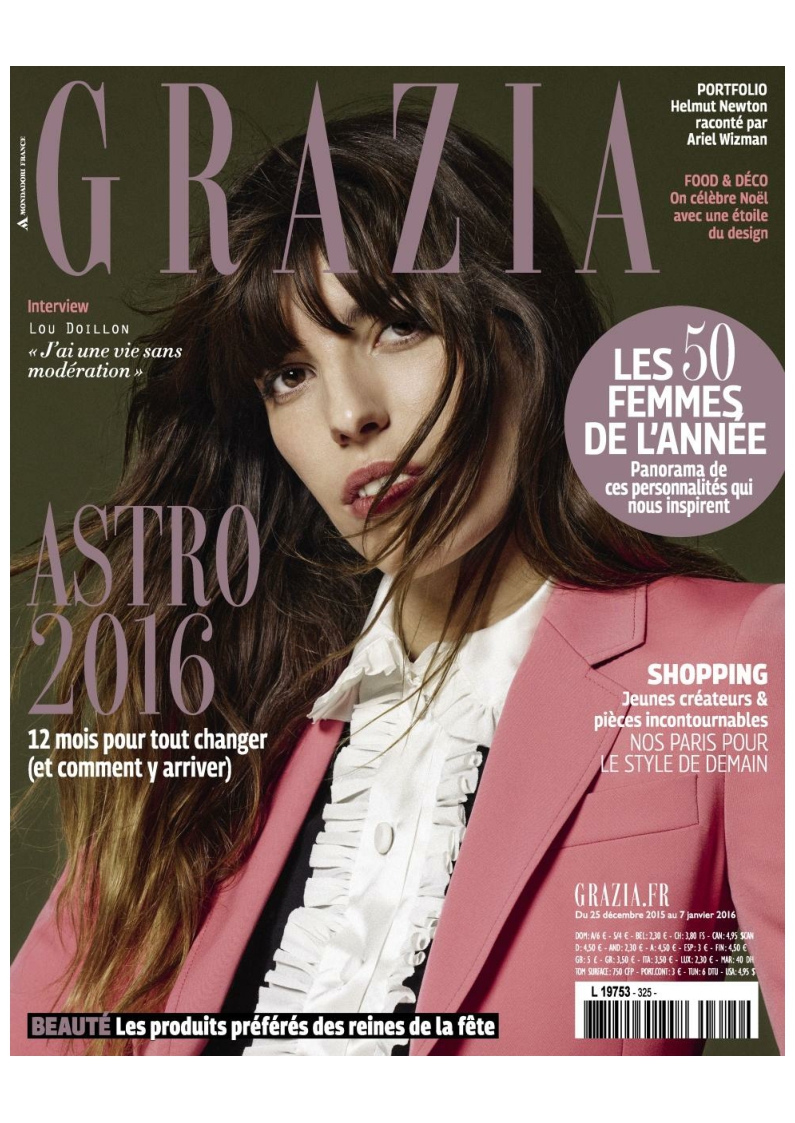 [해외잡지-2015] Grazia 25 Decembre 2015 Au 7 Janvier 2016