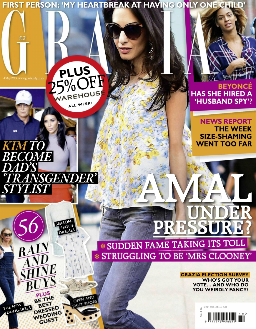 [해외잡지-2015] Grazia Uk 4_May 2015