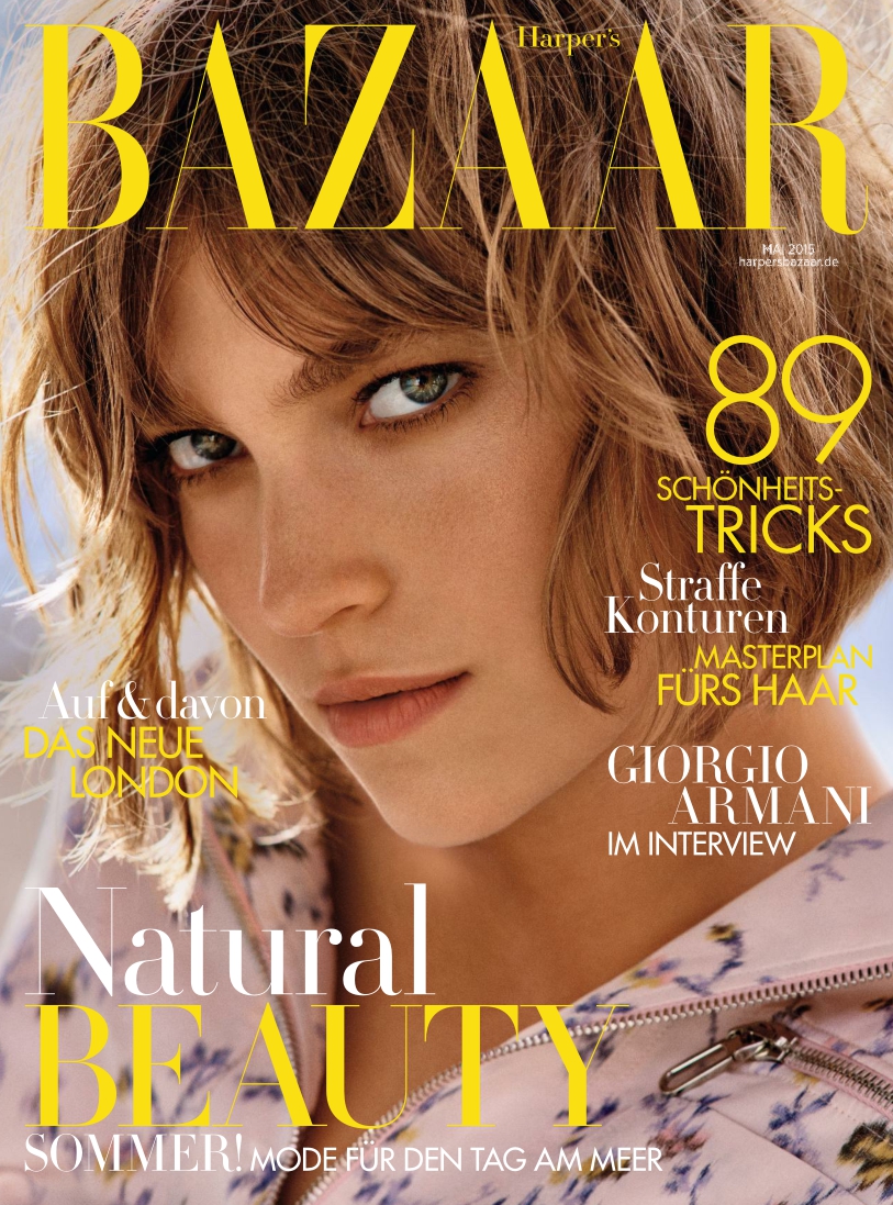 [해외잡지-2015] Harpers Bazaar Germany 2015-05