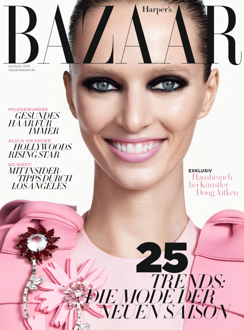 [해외잡지-2015] Harpers Bazaar Germany 2015-08