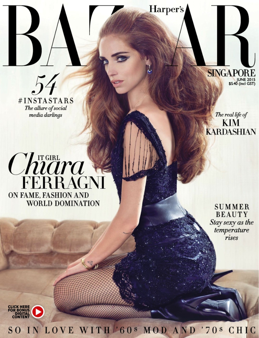 [해외잡지-2015] Harpers Bazaar Singapore 2015-06