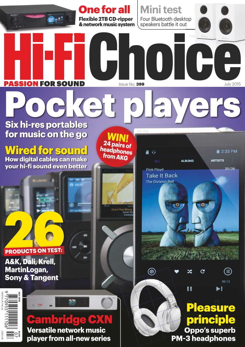 [해외잡지-2015] Hi-Fi Choice 2015-07