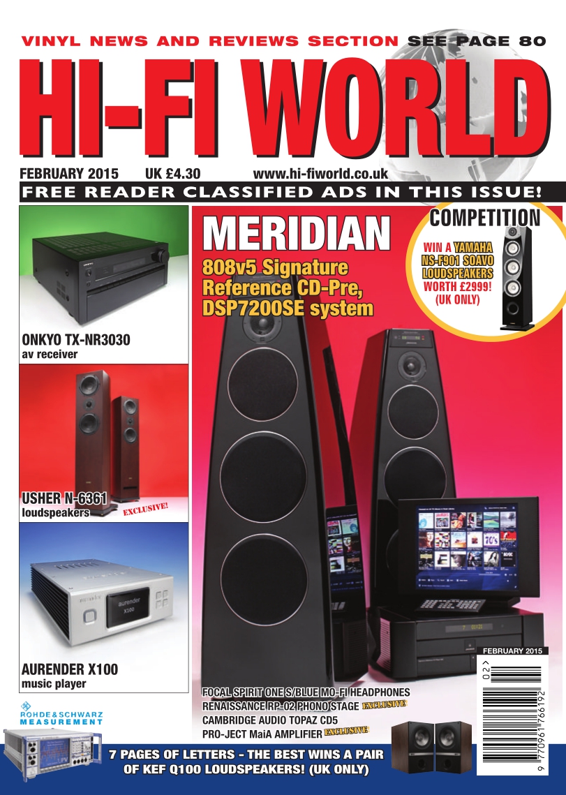 [해외잡지-2015] Hi-Fi World 2015-02