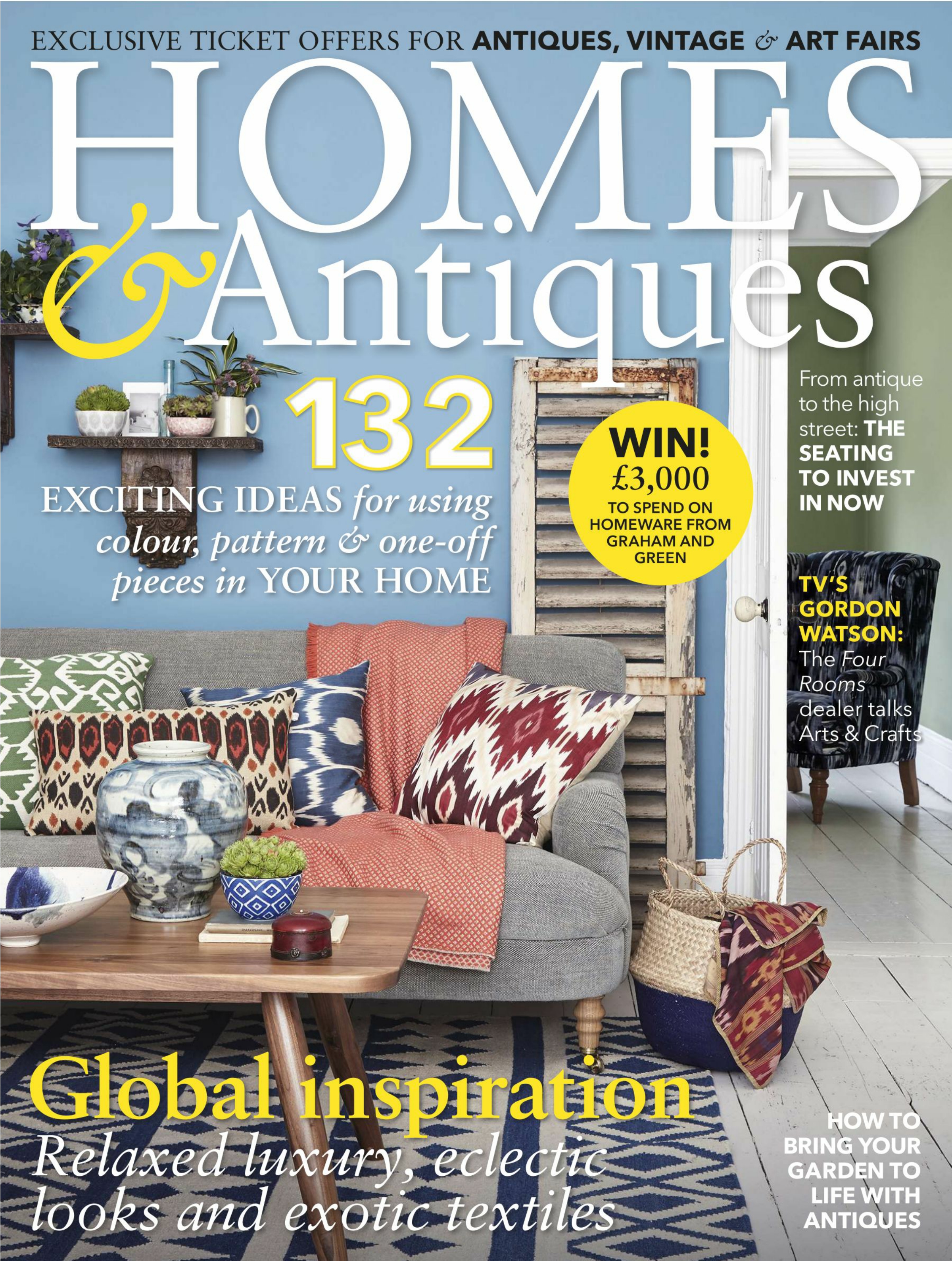 [해외잡지-2015] Homes & Antiques 2015-09