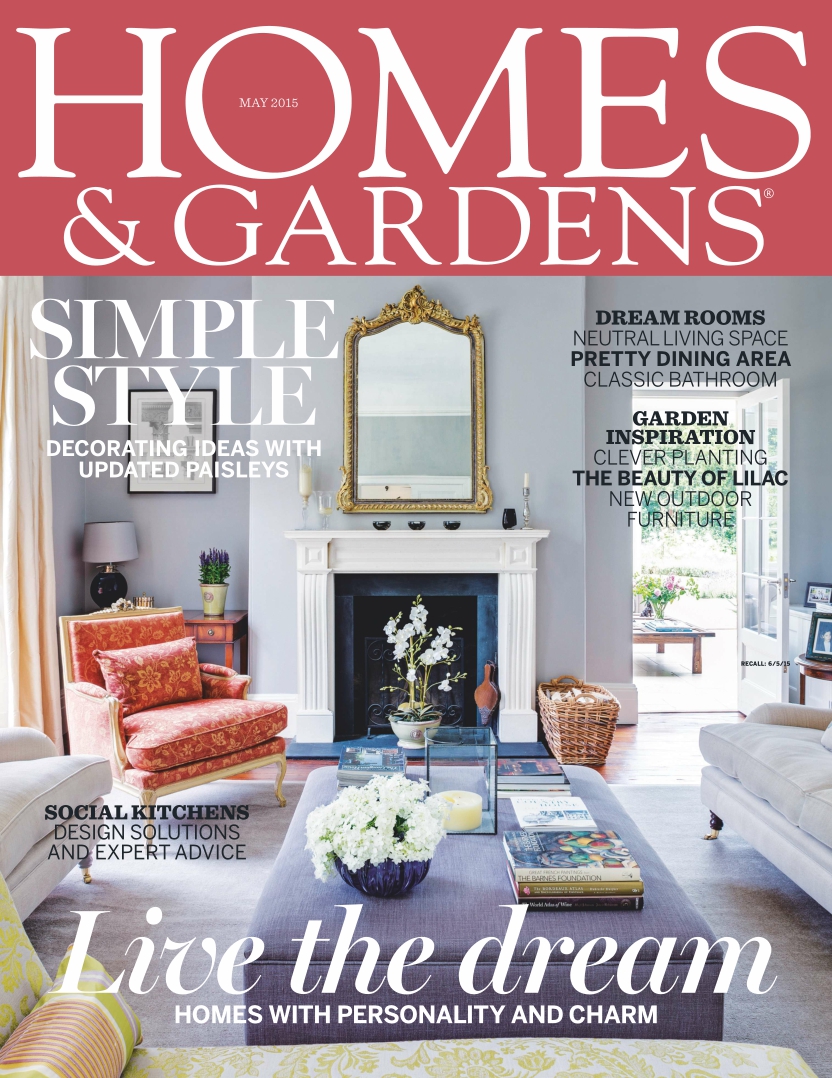 [해외잡지-2015] Homes & Gardens 2015-05