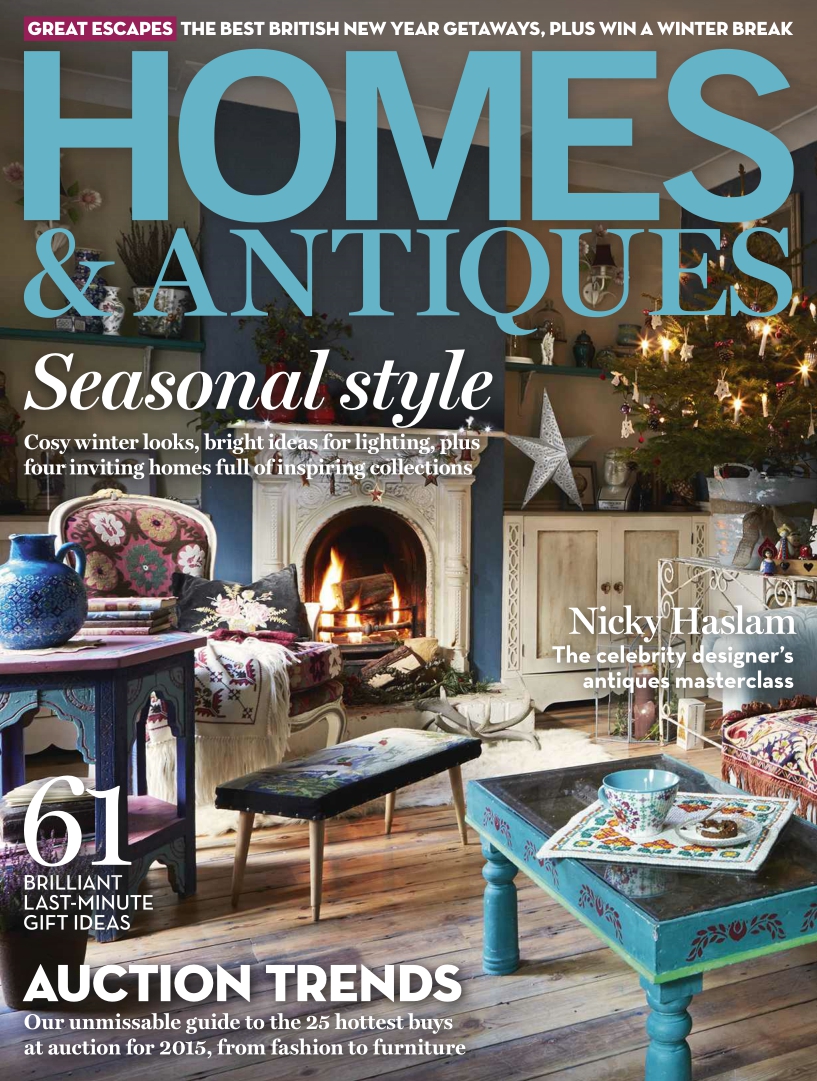 [해외잡지-2015] Homes Antiques 2015-01