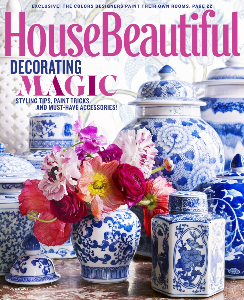 [해외잡지-2015] House Beautiful Usa - June 2015