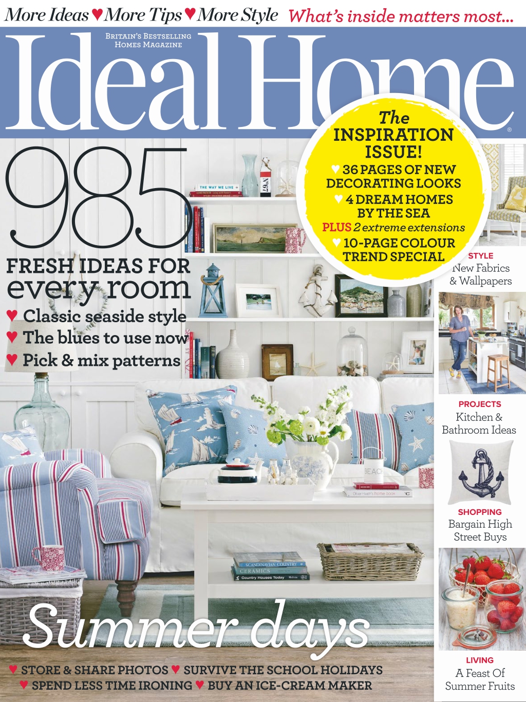 [해외잡지-2015] Ideal Home 2015-08