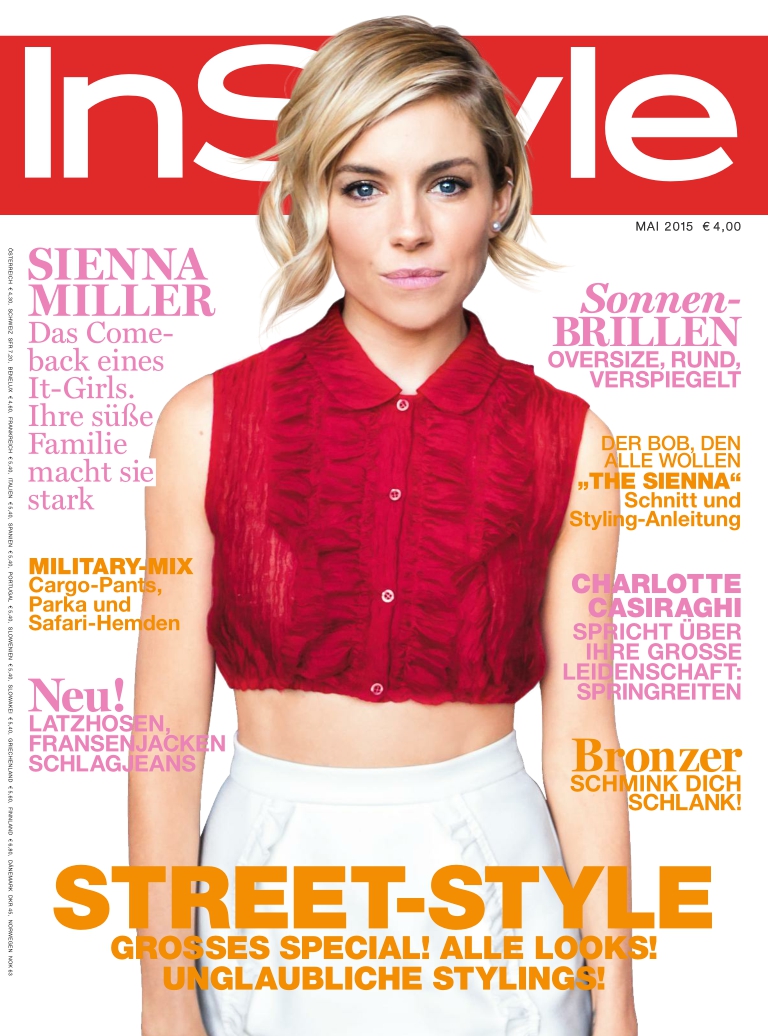 [해외잡지-2015] Instyle Germany 2015-05