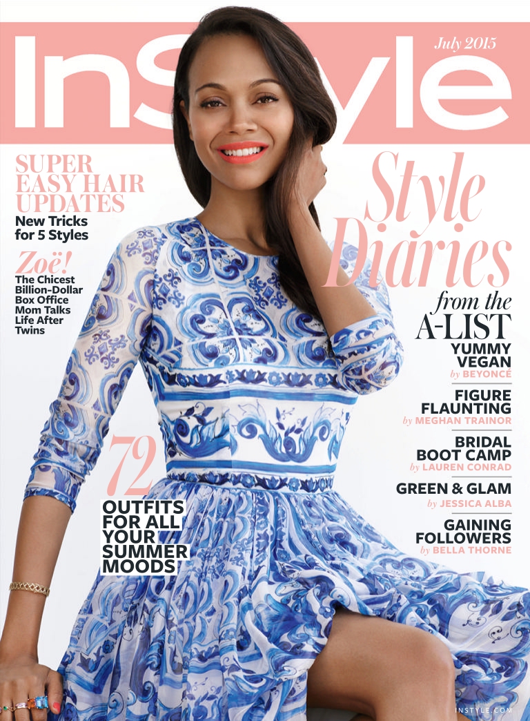 [해외잡지-2015] Instyle Usa 2015-07