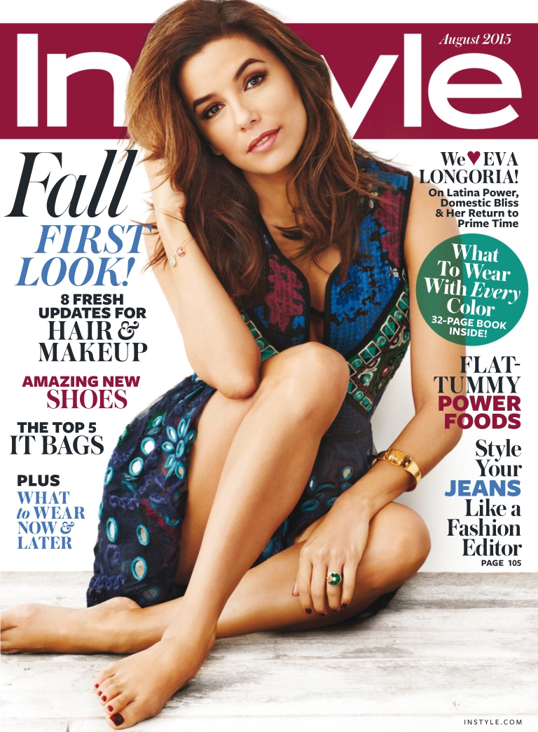 [해외잡지-2015] Instyle Usa 2015-08