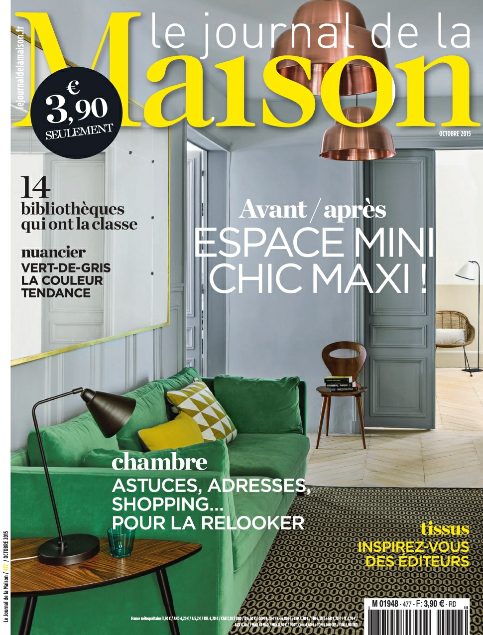 [해외잡지-2015] Le.Journal.De.La.Maison No.477 Octobre 2015