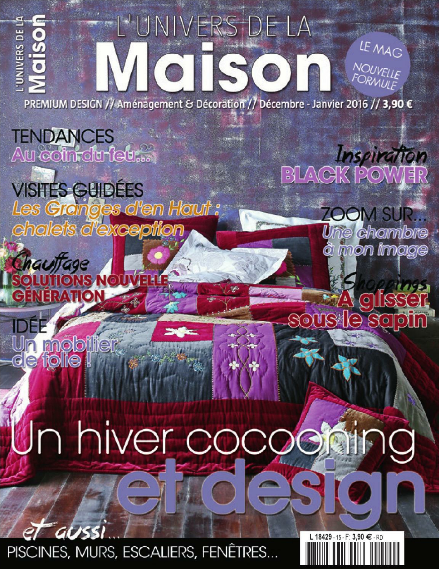 [해외잡지-2015] L-Univers De La Maison 2015-12 2016-01