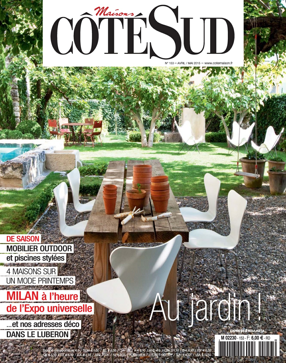 [해외잡지-2015] Maisons Cote Sud No.153 2015-04-05