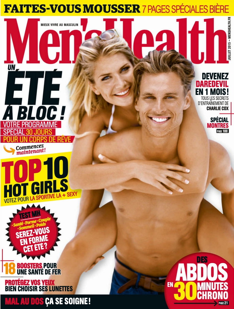 [해외잡지-2015] Mens Health France 2015-07