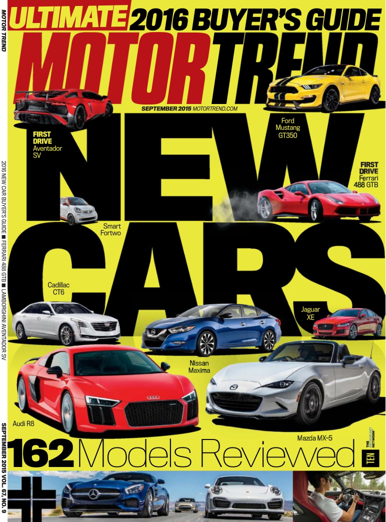 [해외잡지-2015] Motor Trend 2015-09