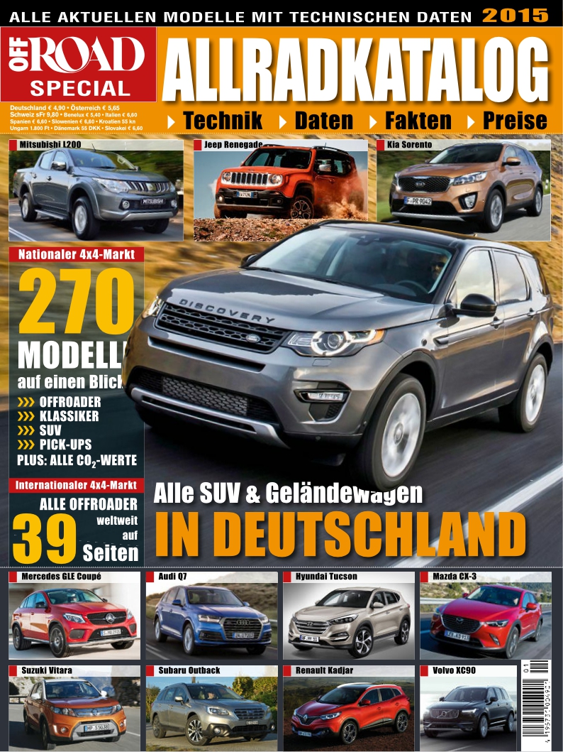 [해외잡지-2015] Off Road Special - Allradkatalog 2015