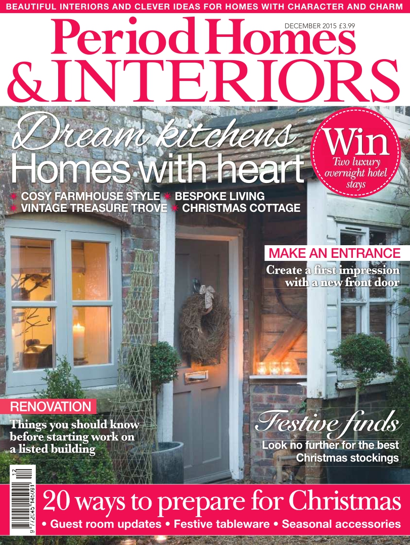 [해외잡지-2015] Period Homes Interiors 2015-12