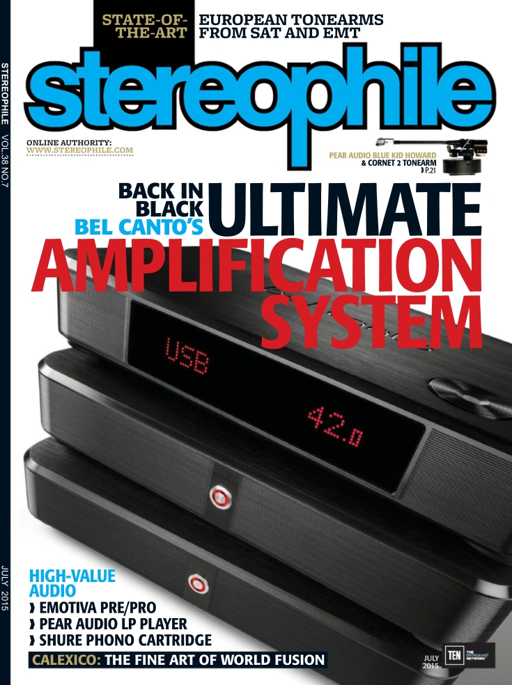 [해외잡지-2015] Stereophile 2015-07