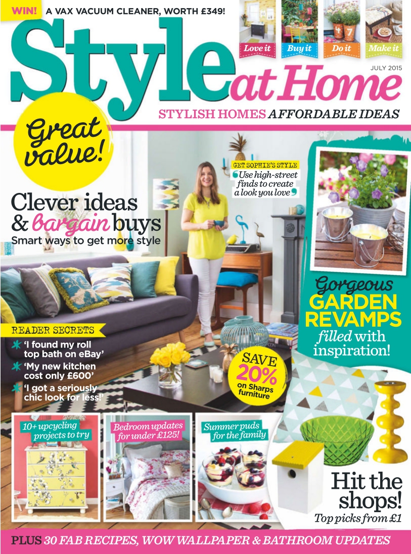[해외잡지-2015] Style At Home Uk 2015-07