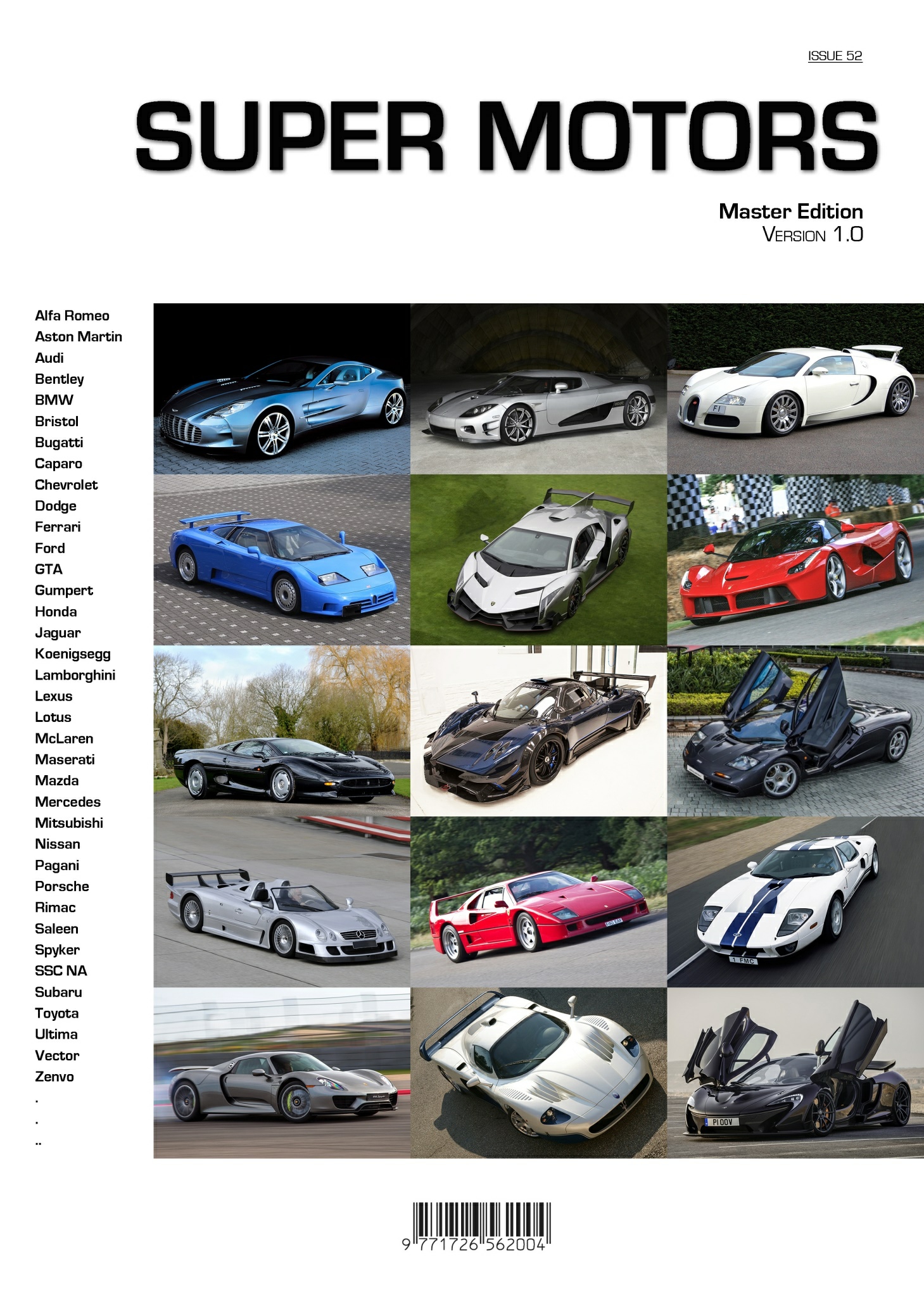 [해외잡지-2015] Super Motors Issue.52 2015