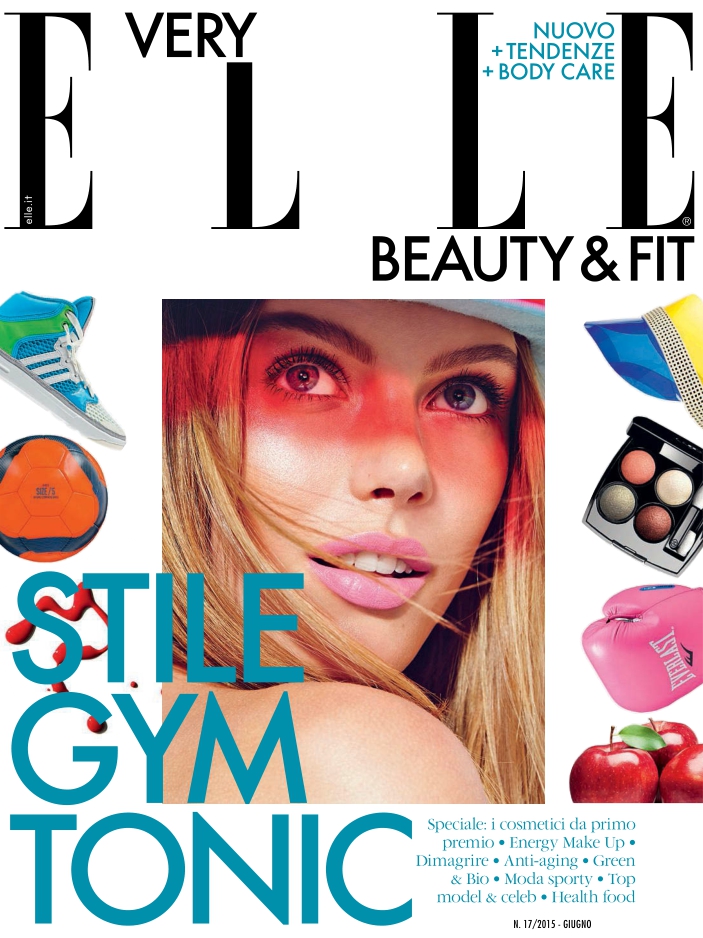 [해외잡지-2015] Very Elle Beauty Fit 2015-Giugno