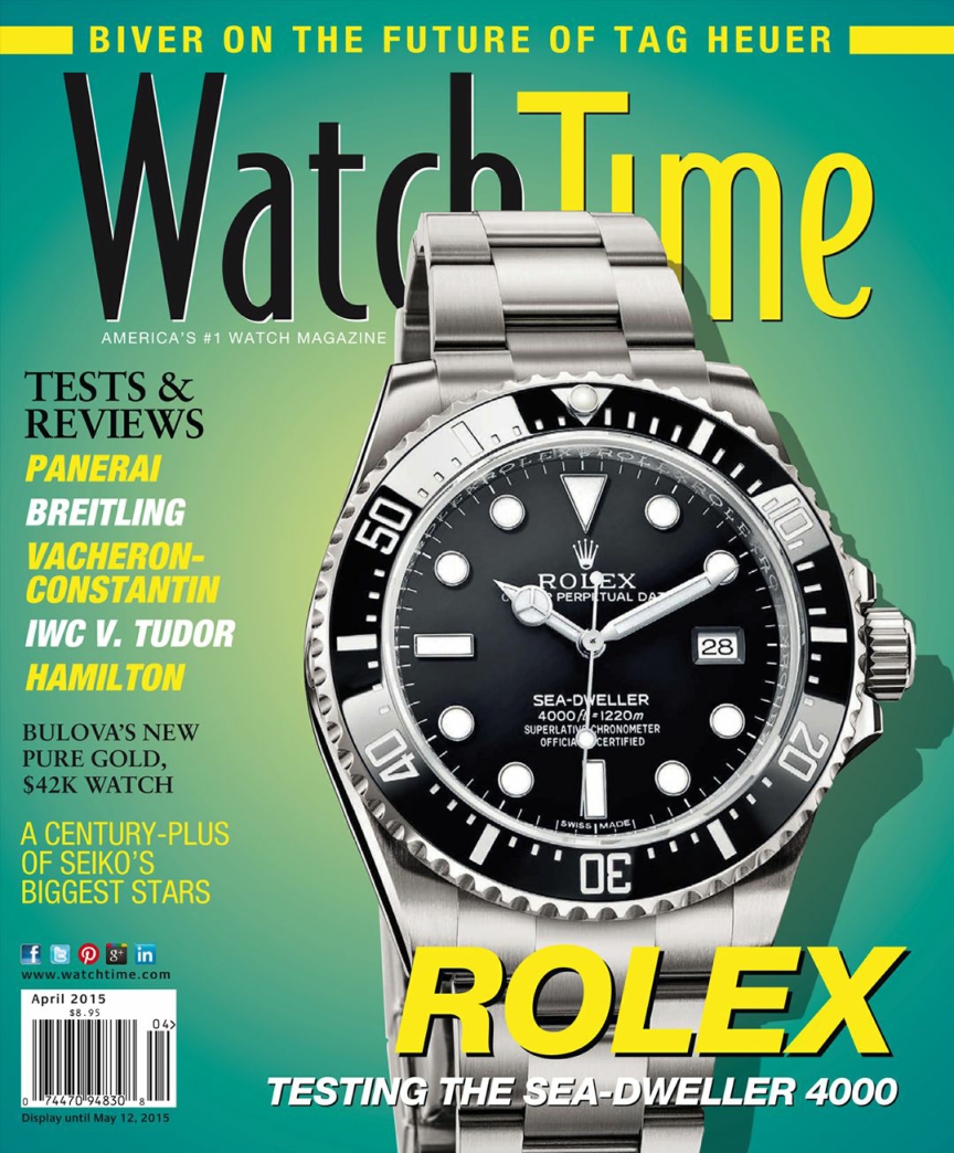 [해외잡지-2015] Watchtime - April 2015