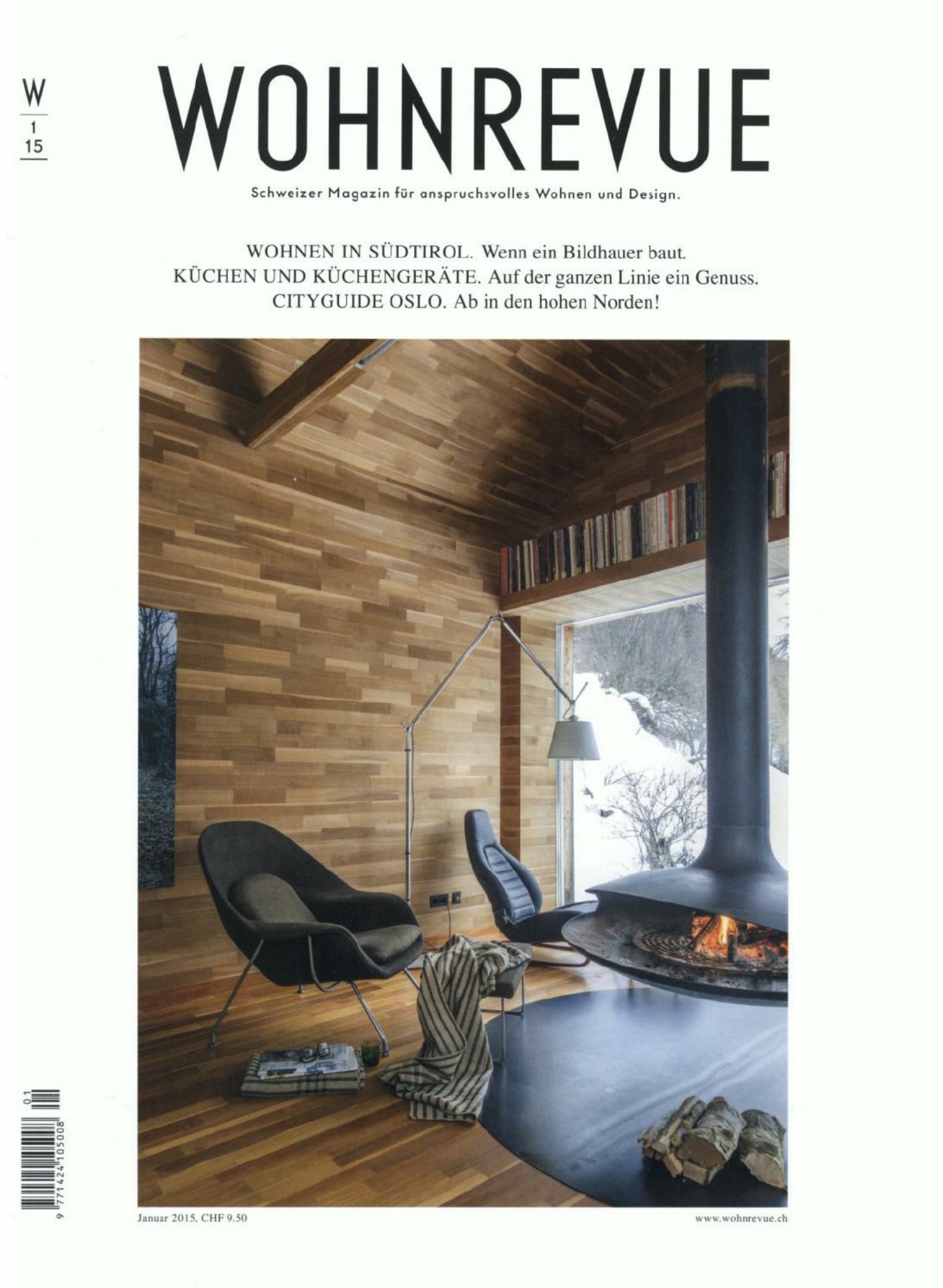 [해외잡지-2015] Wohnrevue Januar 2015