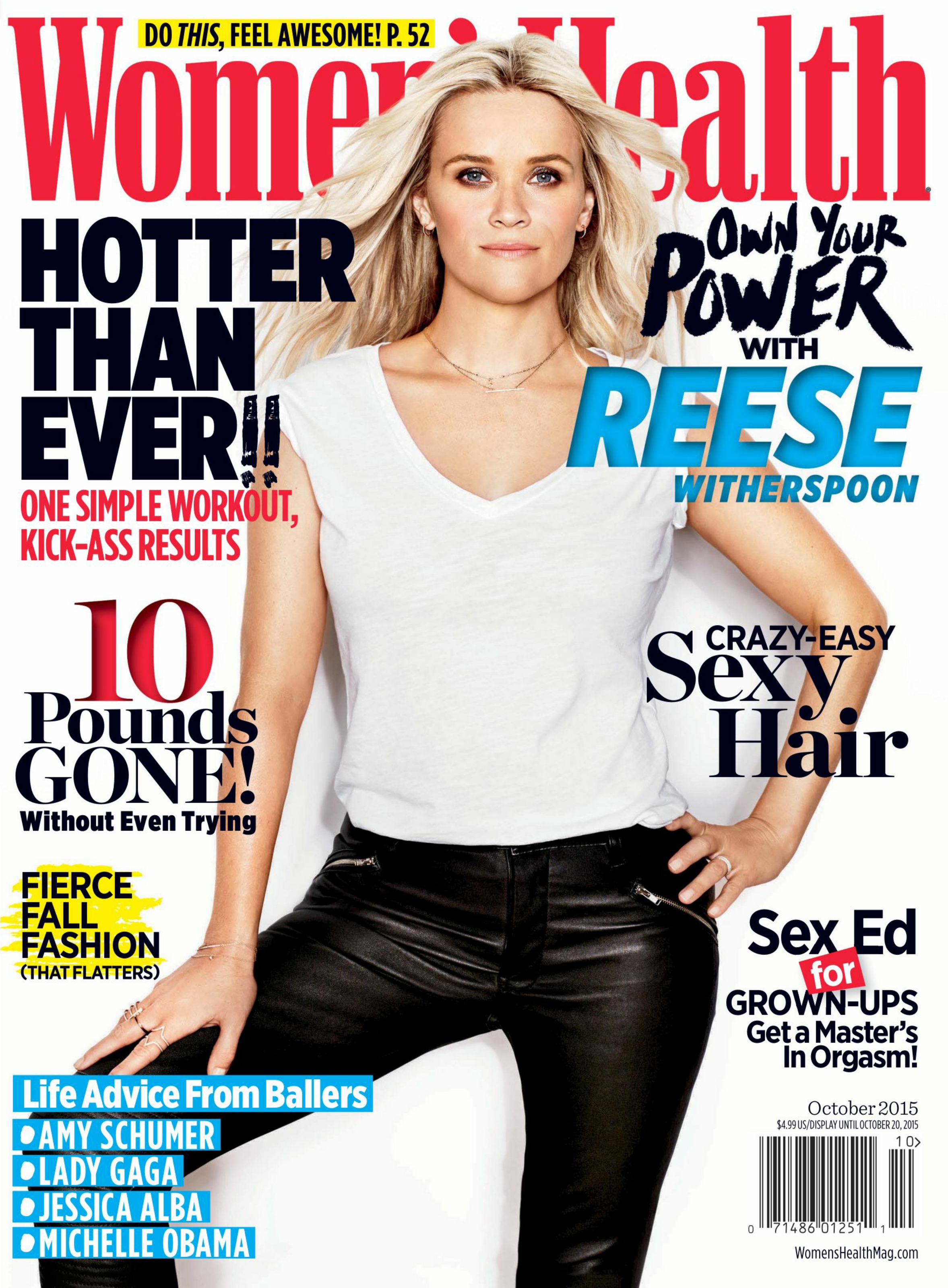 [해외잡지-2015] Womens Health Usa 2015-10