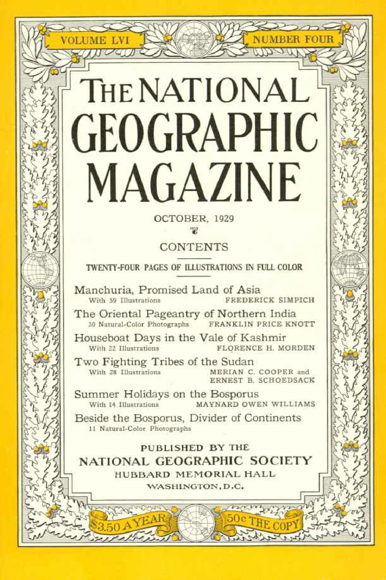 [해외잡지] National Geographic 1929-10 056-4 Oct