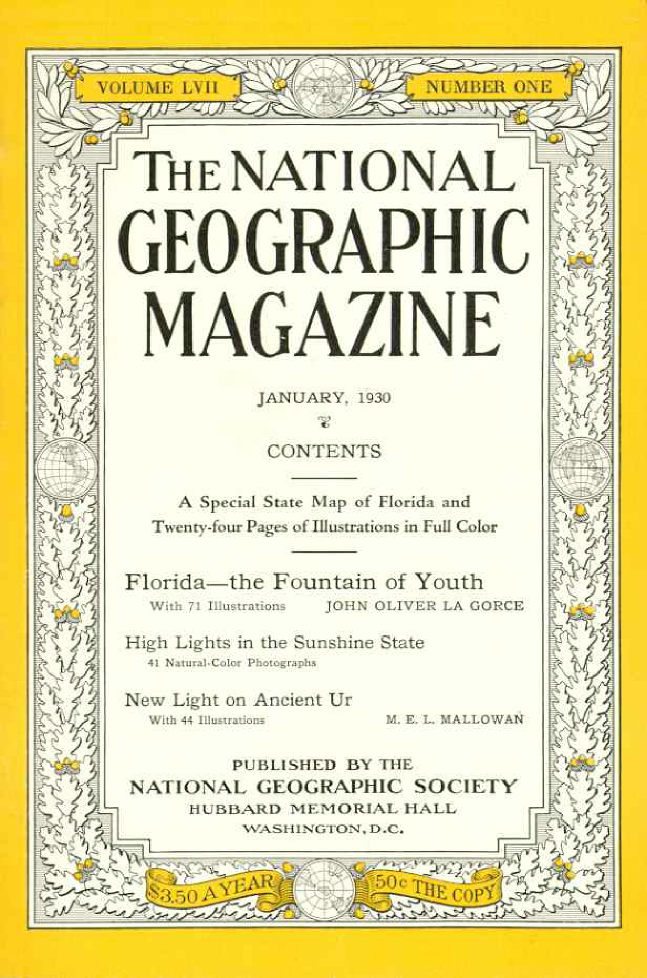 [해외잡지] National Geographic 1930-01 057-1 Jan