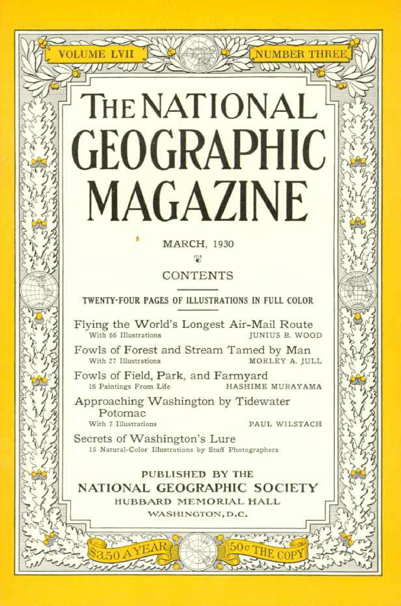 [해외잡지] National Geographic 1930-03 057-3 Mar